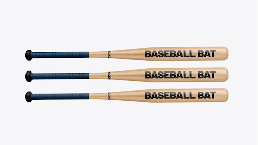 Rolled slowpitch softball bats