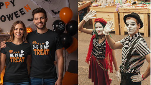 couple shirts for Halloween