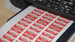 Barcode label printing online