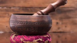 antique himalayan singing bowls