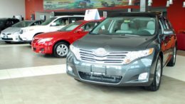 Toyota used cars showroom Sharjah