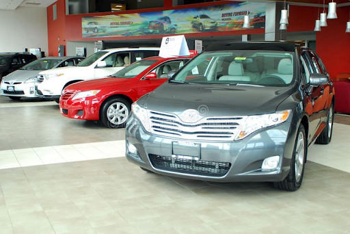 Toyota used cars showroom Sharjah