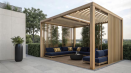 Timber frame pergolas