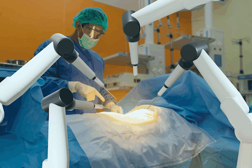 Robotic surgery for prostate cancer