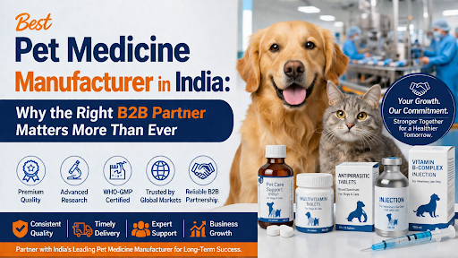 best pet medicine manufacturer in India