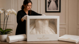 cleaning and preserving wedding dress