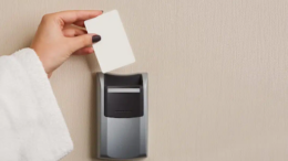magnetic stripe hotel key card