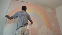 designer kids' wallpaper