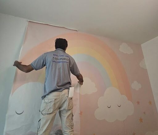 designer kids' wallpaper