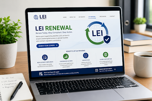 LEI renewal online India