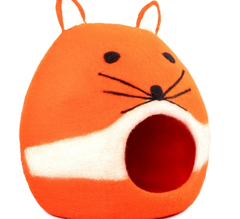 calming pet bed for cats